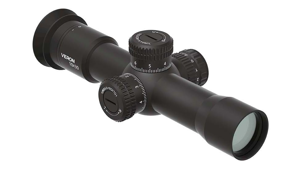 Vector Optics Veyron Plus 10x30mm 30mm Tube Zero Rifle Scope, Second Focal Plane