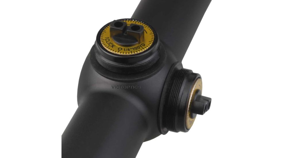 VictOptics Rifle Scope, 2-7x32mm, Second Focal Plane, 1-inch Tube, Duplex Plus Non-Illuminated Reticle, 6061-T6, Black, OPSL06