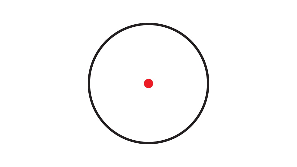 Vector Optics VictOptics SRD 1x30 Reflex Red Dot Sight, 3 MOA Dot, Black, RDSL37