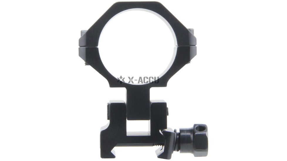 Vector Optics X-Accu 30mm Adjustable Elevation Picatinny Rings, 1913 Picatinny Mount, Black Matte, Chorme, XASR-3040