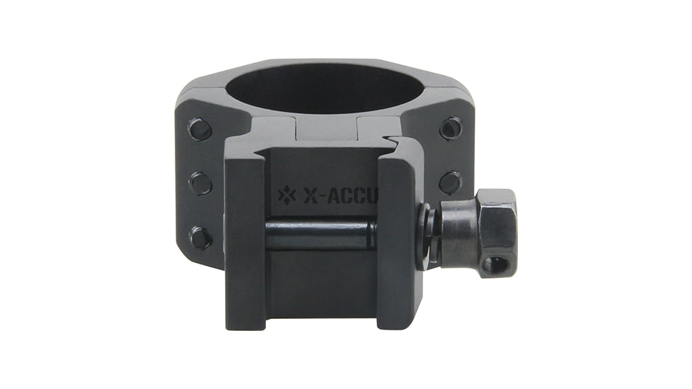 Vector Optics X-Accu 30mm Adjustable Elevation Picatinny Rings, 1913 Picatinny Mount, Black Matte, Chorme, XASR-3040