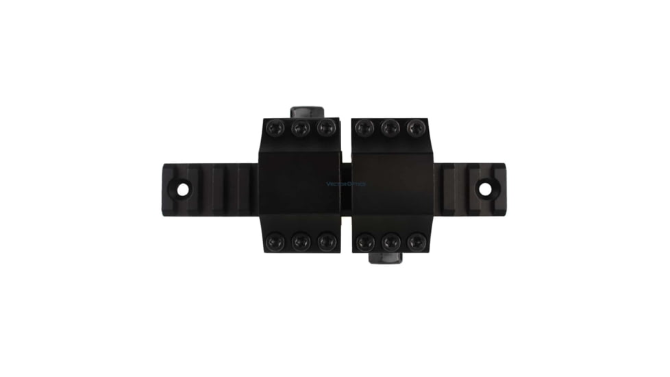Vector Optics X-Accu Rifle Scope Rings, 30mm Tube, Picatinny, 1.25in Height, 6061-T6, Matte, Black, SCTM-34