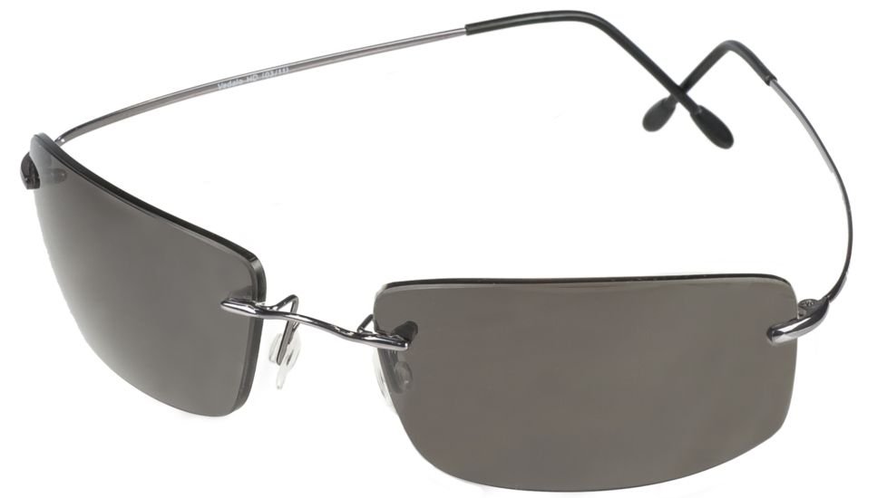 VedaloHD Signature Line Rosso2 Sunglasses, Small Square Style Frame, Smoke Lenses 2265