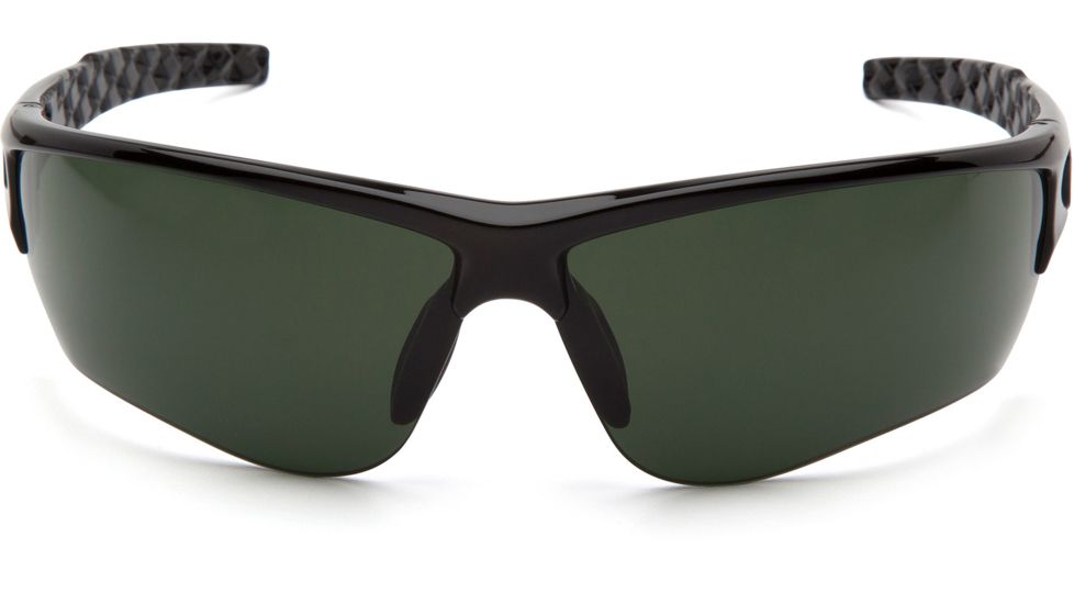 Venture Gear Atwater Safety Glasses w/Forest Gray Anti-Fog Lens, Black, VGSB1226TB