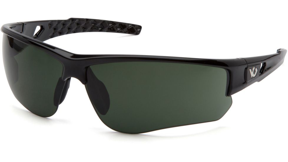 Venture Gear Atwater Safety Glasses w/Forest Gray Anti-Fog Lens, Black, VGSB1226TB