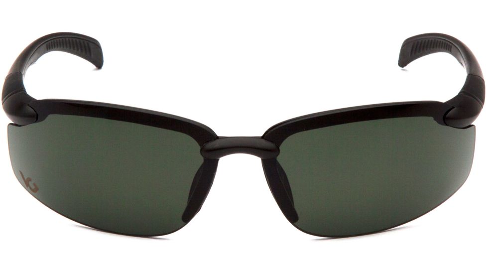 Venture Gear Waverton Safety Glasses w/Forest Gray Lens, Black, VGSB1126DB