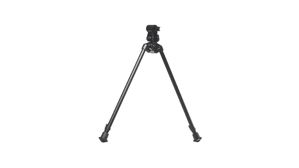 Versa-Pod Model 3 Sitting Prone Bipod Rest w/ Rubber Feet, Black, 150-003