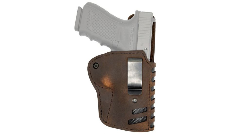 Versacarry Compound IWB Holster, Right Hand, Size 2, Distressed Brown, C2112-1
