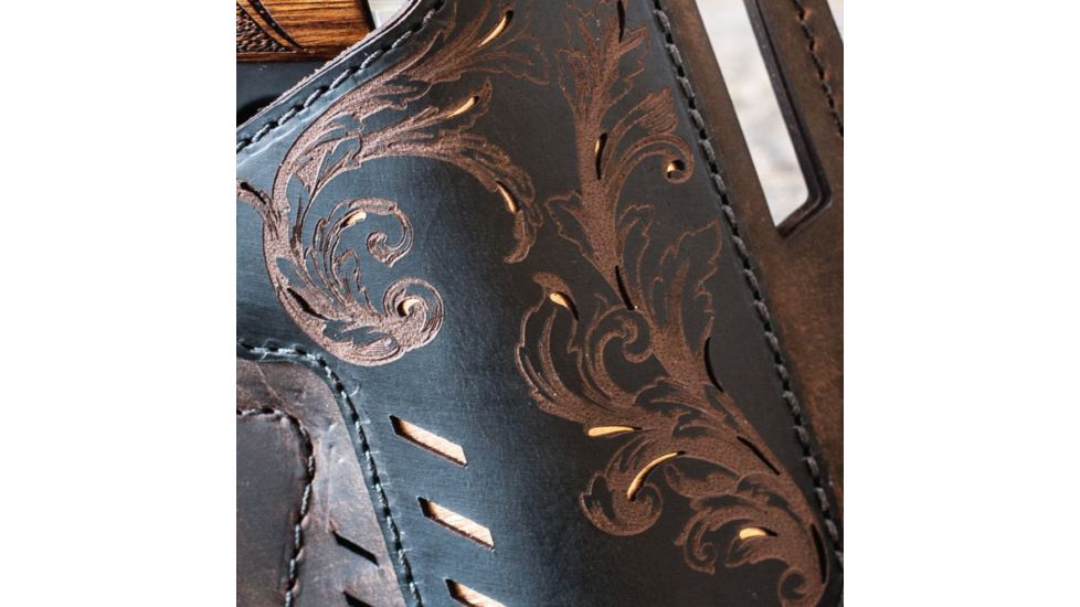 Versacarry Decree Series Holster, Scroll, Brown, Size 1, 82221-1