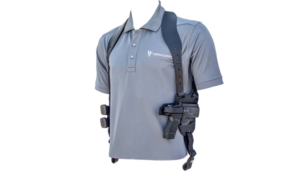 Versacarry Mayhem Polymer Shoulder Thumb Break Holster, Right Hand, Taurus G3C, Black, MSH1G3C