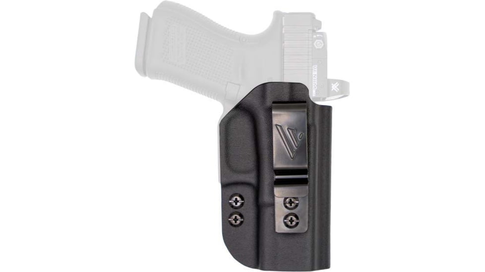 Versacarry Obsidian Essential IWB Molded Polymer Belt Holster, Glock 43, Ambidextrous Hand, Black, OBE111G43