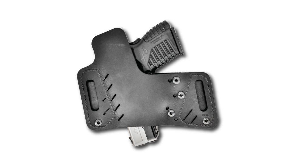 Versacarry Protector S3 IWB/OWB Holster, Right Hand, Adjustable Fit, Distressed Brown, 51311