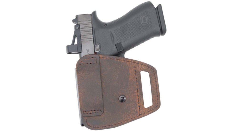 Versacarry Vslide Holster Owb Hybrid S&amp;w Shield Ez Poly/brwn