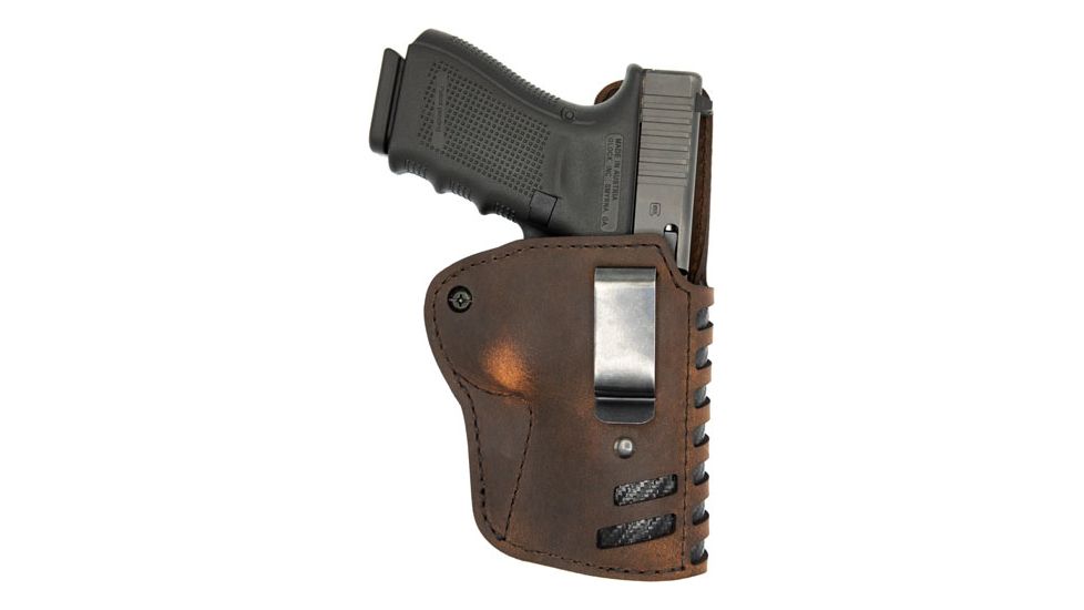 Versacarry Vc Compound Holster Iwb Kydex Leather Rh Sig P365 Brown
