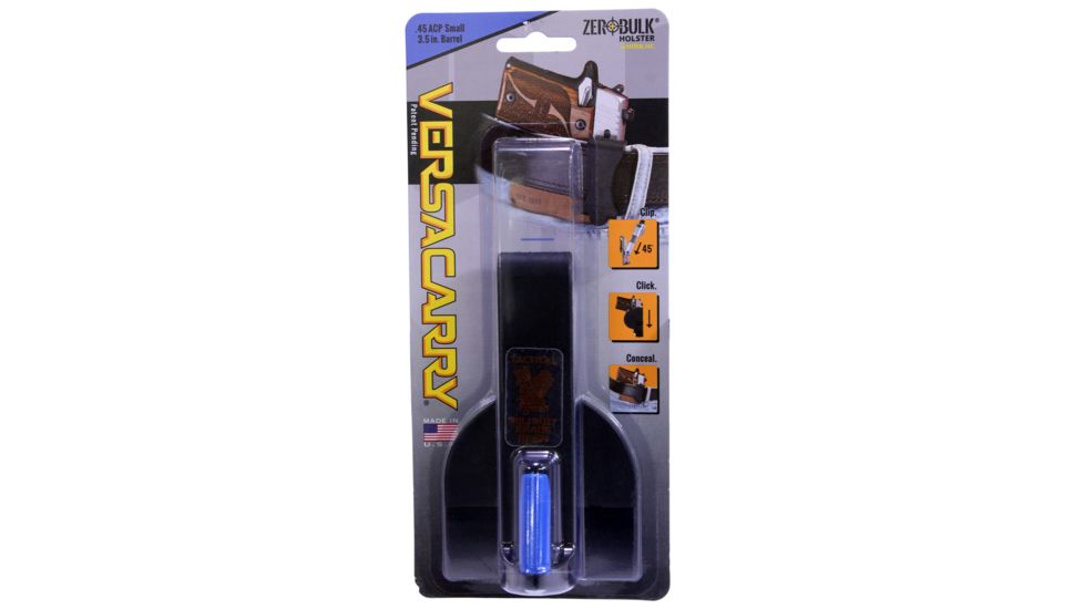 VersaCarry VC Zerobulk Hlstr Blk .45 ACP 3.5Bbl SM 45-SM-TB