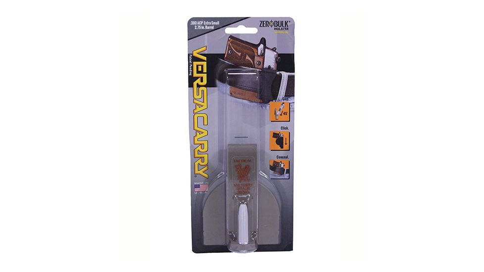 VersaCarry VC Zerobulk Hlstr Tan 380ACP 2.75Bbl XS 380-XS-DT