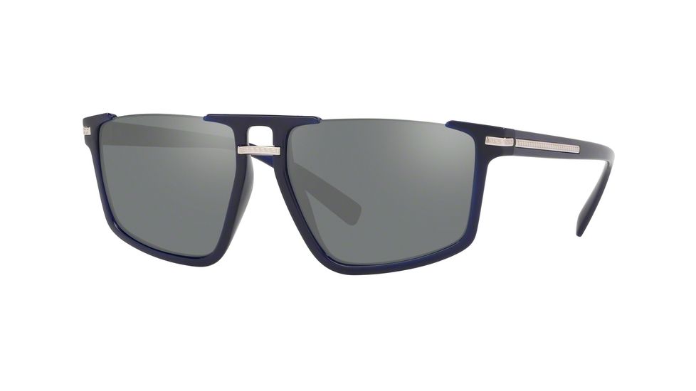 Versace GRECA AEGIS VE4363 Sunglasses 106/6G-60 - , Grey Mirror Silver Lenses