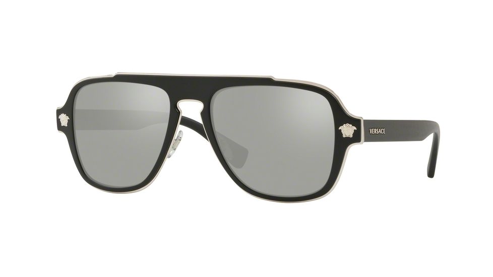 Versace MEDUSA CHARM VE2199 Bifocal Prescription Sunglasses, 56mm, VE2199-10006G-56-BI