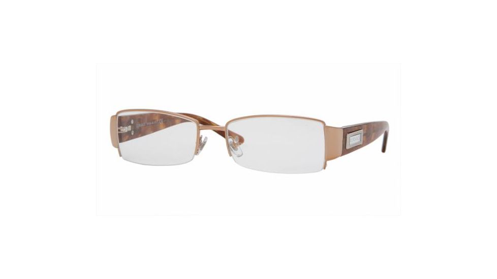 Versace VE 1140 Eyeglasses Styles Orange Frame w/Non-Rx 51 mm Diameter Lenses, 1052-5117