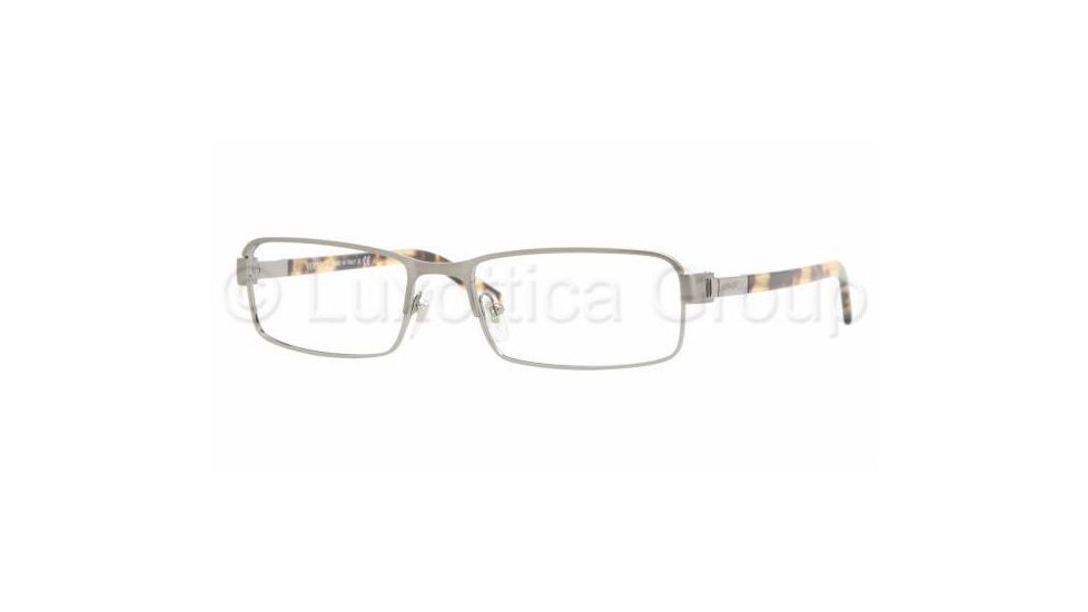 Versace VE1181 Bifocal Eyeglasses - 1268 Brushed Gunmetal Demo Lens Frame / 51 mm Prescription Lenses, 1268-5117