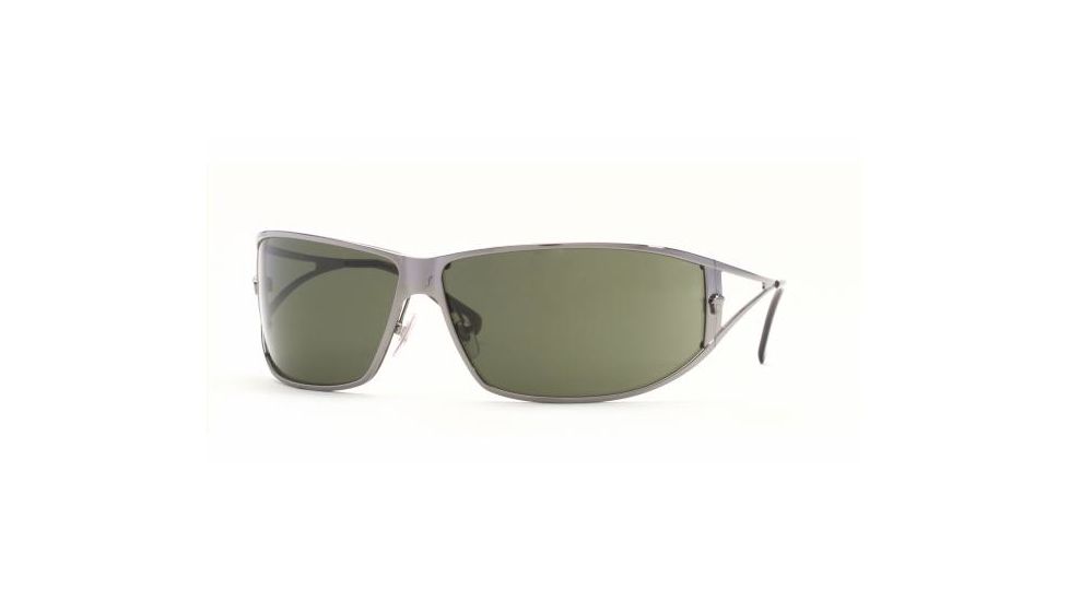 Versace VE 2040 Sunglasses Styles Gunmetal Frame / Green Lenses, 100171-7409
