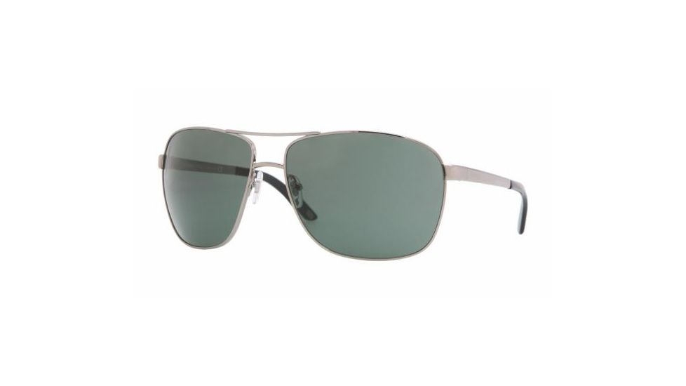 Versace VE 2112 Sunglasses Styles - Platinum Frame / Grigio Verde Lenses, 100371-6315