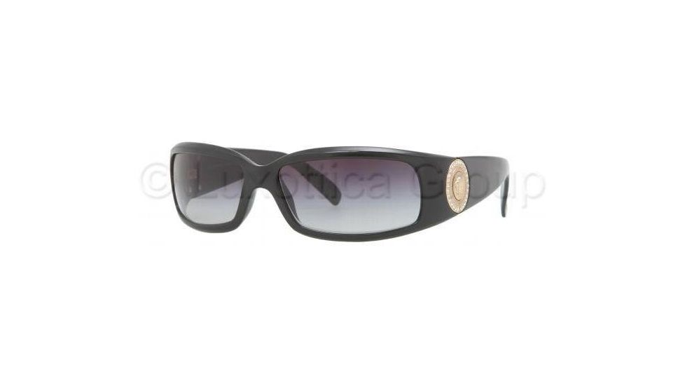 Versace VE4044B Single Vision Prescription Sunglasses VE4044B-870-8G-6015 - Frame Color Black, Lens Diameter 60 mm