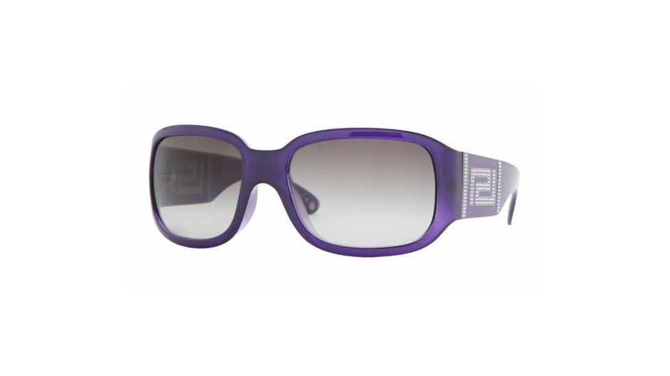 Versace VE4159B Progressive Sunglasses, Top Violet On Violet Frame / 60 mm Prescription Lenses, 820-11-6019