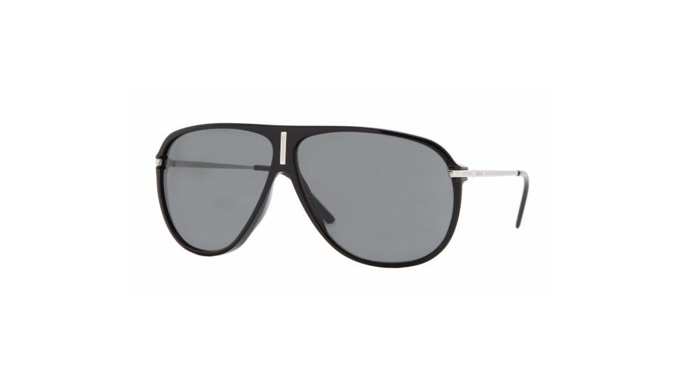 Versace VE4165 SV Prescription Sunglasses Shiny Black Frame / 65 mm Prescription Lenses, GB1-87-6508
