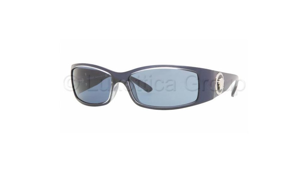 Versace VE4205B Bifocal Sunglasses - Crystal/Blue/Black Blue Frame / 61 mm Prescription Lenses, 918-80-6115
