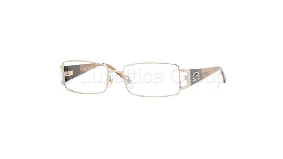 Versace VE1163B Progressive Prescription Eyeglasses 1221-5016 - Platinum Frame