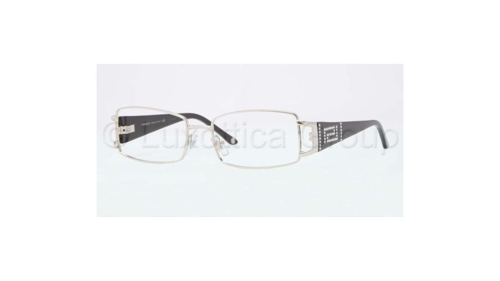 Versace VE1163B Progressive Prescription Eyeglasses 1332-5016 - Silver Frame