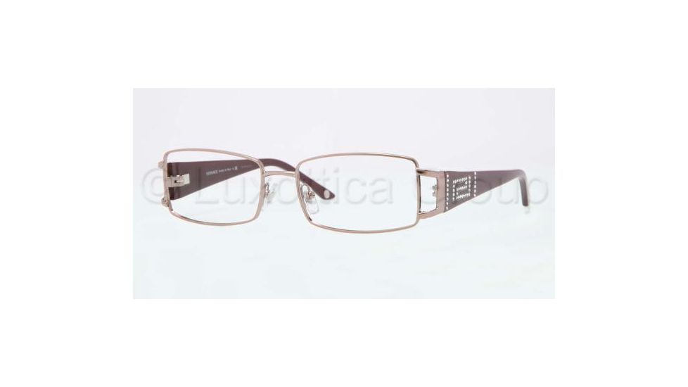 Versace VE1163B Progressive Prescription Eyeglasses 1333-5216 - Plum Frame