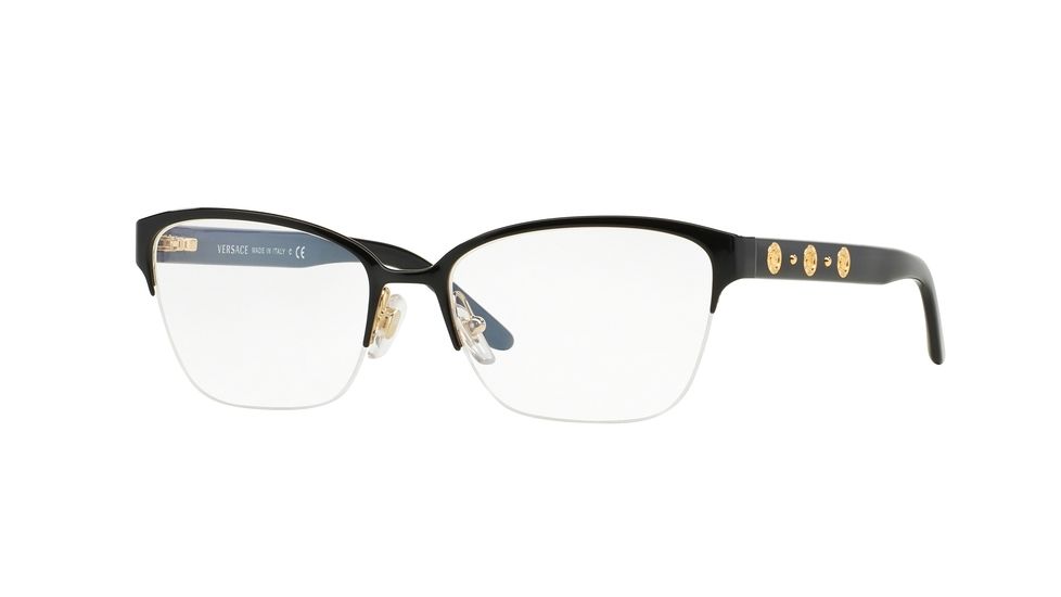 Versace VE1224 Bifocal Prescription Eyeglasses 1342-53 - Gold Frame