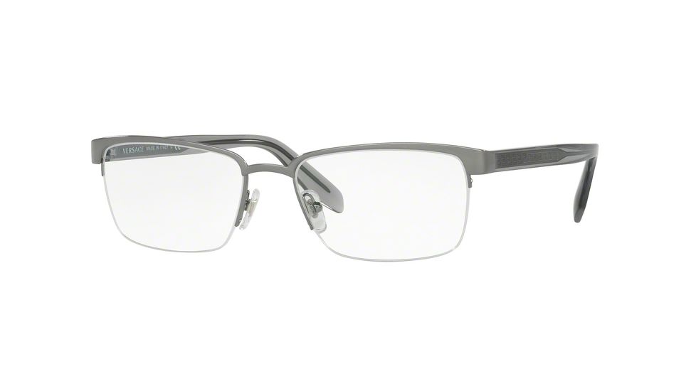 Versace VE1241 Progressive Prescription Eyeglasses 1264-54 - Anthracite Frame