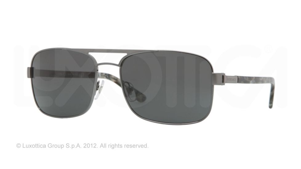 Versace VE2127 Single Vision Prescription Sunglasses VE2127-126487-58 - 