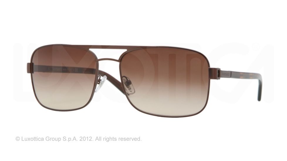 Versace VE2127 Single Vision Prescription Sunglasses VE2127-128013-58 - 