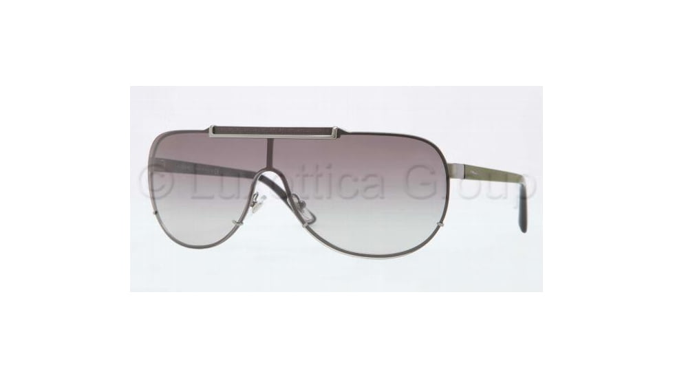 Versace VE2140 Sunglasses 100111-0140 - Gunmetal Frame, Gray Gradient Lenses