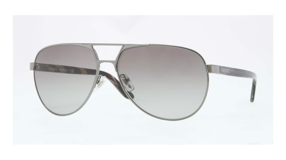 Versace VE2142 Bifocal Prescription Sunglasses VE2142-100111-60 - Lens Diameter 60 mm, Lens Diameter 60 mm, Frame Color Gunmetal