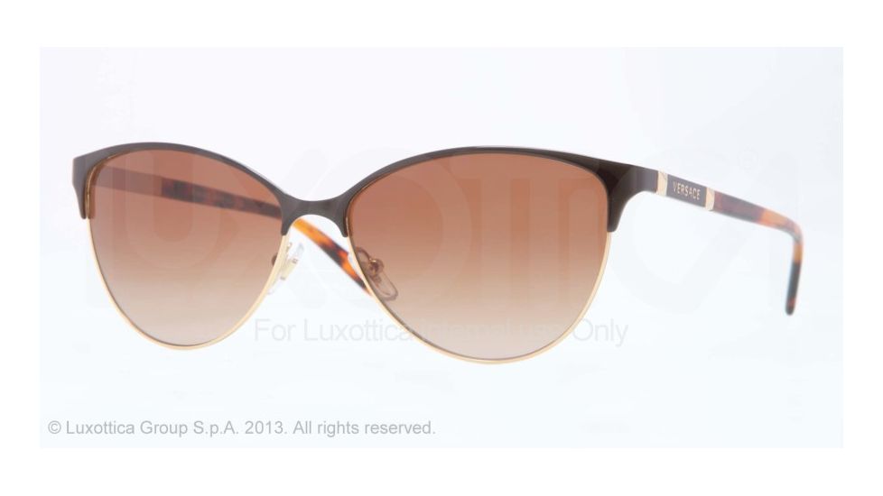 Versace VE2148 Progressive Prescription Sunglasses VE2148-100213-57 - Lens Diameter 57 mm, Frame Color Gold