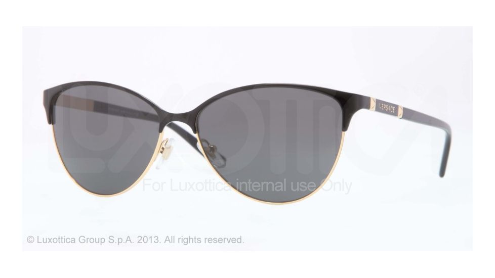 Versace VE2148 Progressive Prescription Sunglasses VE2148-100287-57 - Lens Diameter 57 mm, Frame Color Gold
