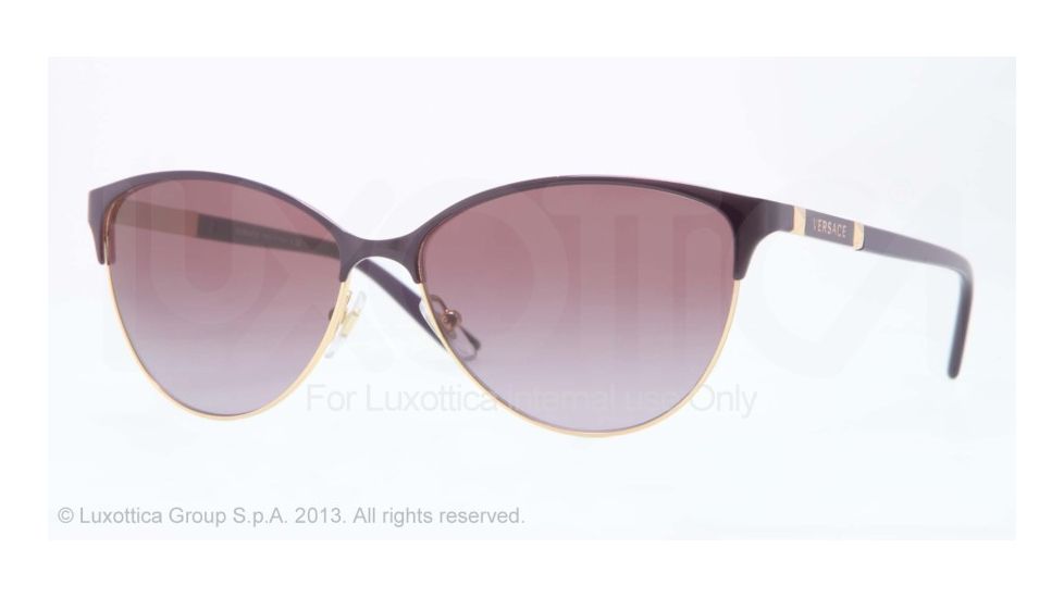 Versace VE2148 Progressive Prescription Sunglasses VE2148-10028H-57 - Lens Diameter 57 mm, Frame Color Gold