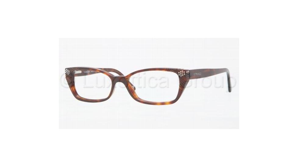 Versace VE3150B Eyeglass Frames 879-5116 - Havana 