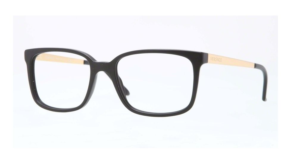 Versace VE3182 Eyeglass Frames 5079-53 - Black Sand Frame
