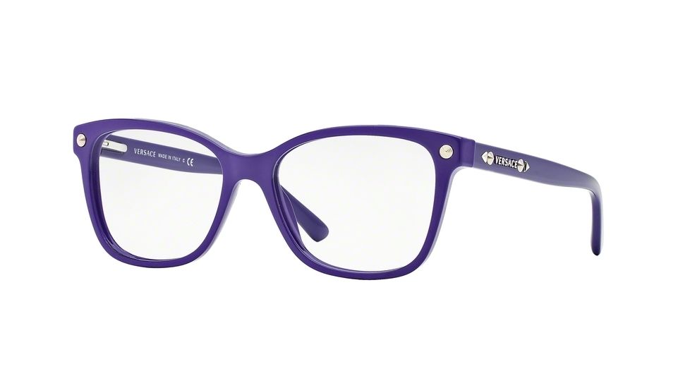 Versace VE3190 Bifocal Prescription Eyeglasses 5113-52 - Violet Frame