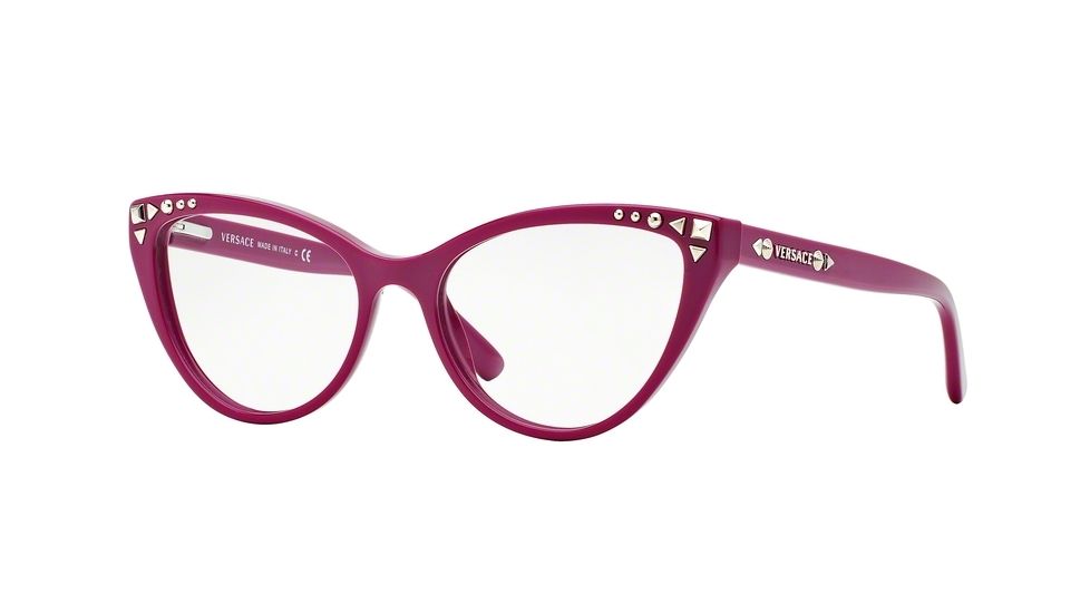 Versace VE3191 Eyeglass Frames 5067-54 - Cyclamen Frame