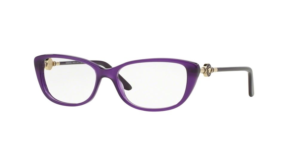 Versace VE3206 Eyeglass Frames 5095-52 - Opal Violet Frame
