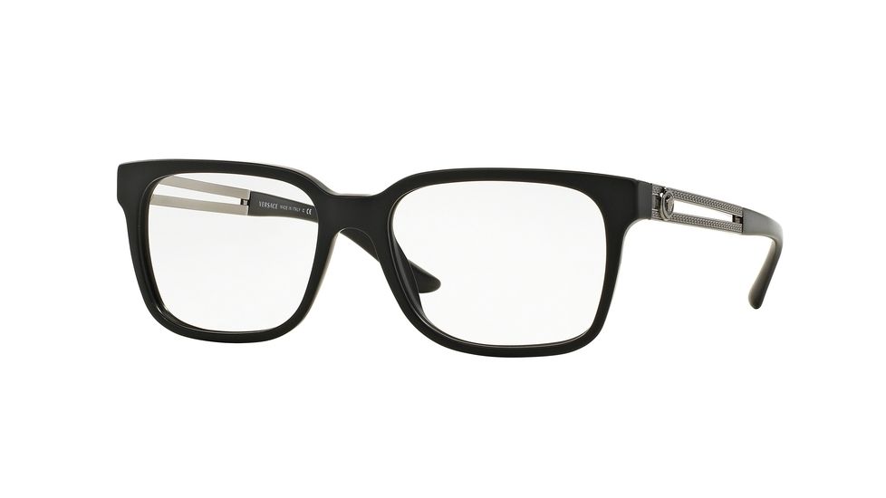 Versace VE3218A Bifocal Prescription Eyeglasses 5122-55 - Black Sand Frame