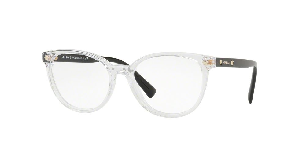 Versace VE3256A Bifocal Prescription Eyeglasses 148-54 - Crystal Frame