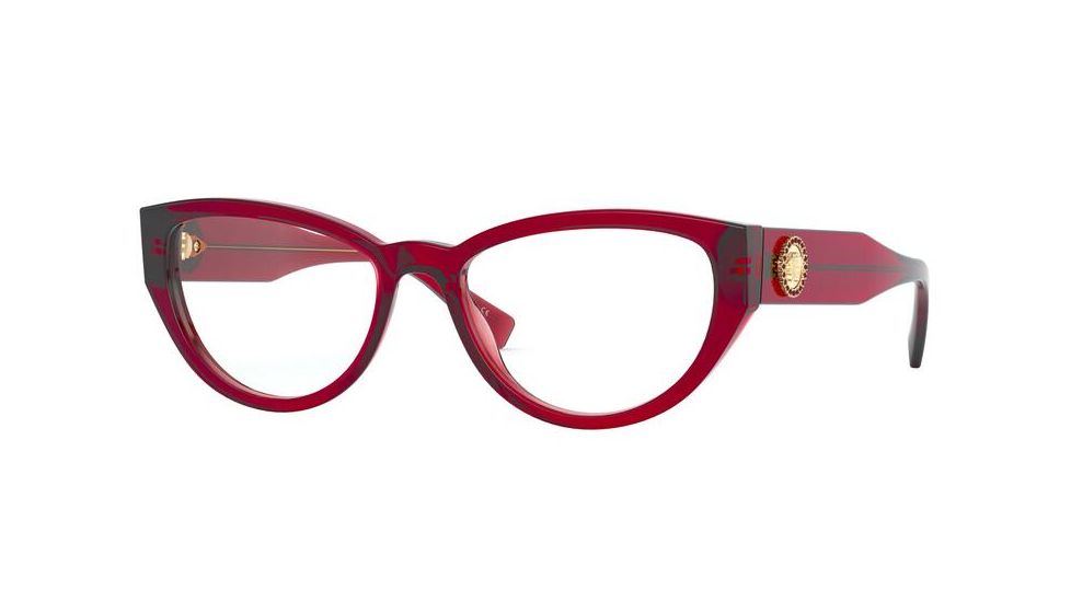 Versace VE3280B Eyeglass Frames 388-51 - Burgundy